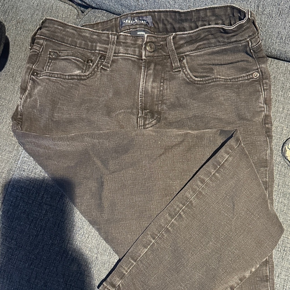 Aeropostale Men's Brown Skinny Jeans
